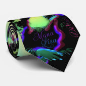 Mona Lisa Art 1 Stropdas (Opgerold)