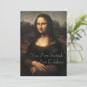 Mona Lisa Art breekt uitnodigingen uit (Staand voorkant)
