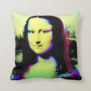 Mona Lisa Art Pillow 1 Kussen
