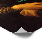 Mona Lisa Artistic Doge Poster (Hoek)