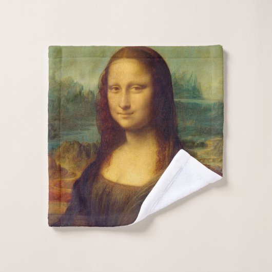Mona Lisa Bad Handdoek (Wasdoekje)