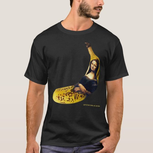 Mona Lisa Banana T-shirt (Voorkant)