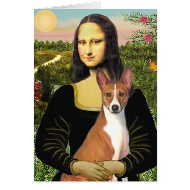 Mona Lisa - Basenji 1 (Voorkant)