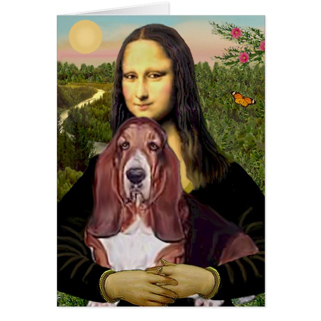 Mona Lisa - Basset Hound #1 (Voorkant)