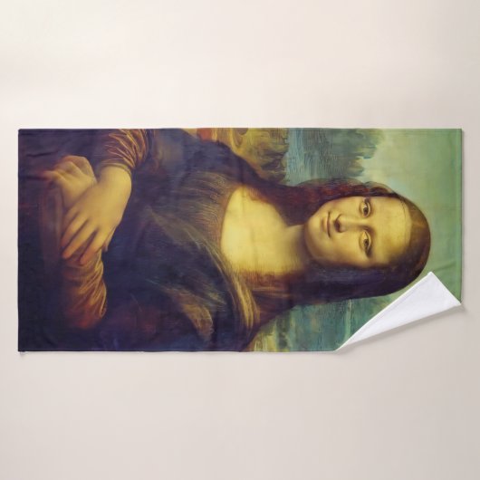 Mona Lisa Bath Towel Badhanddoek (Badhanddoek)