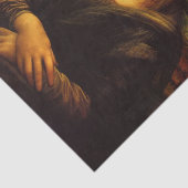 Mona Lisa Bearded Lady Tissuepapier (Detail)