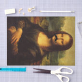 Mona Lisa Bearded Lady Tissuepapier (Craft)