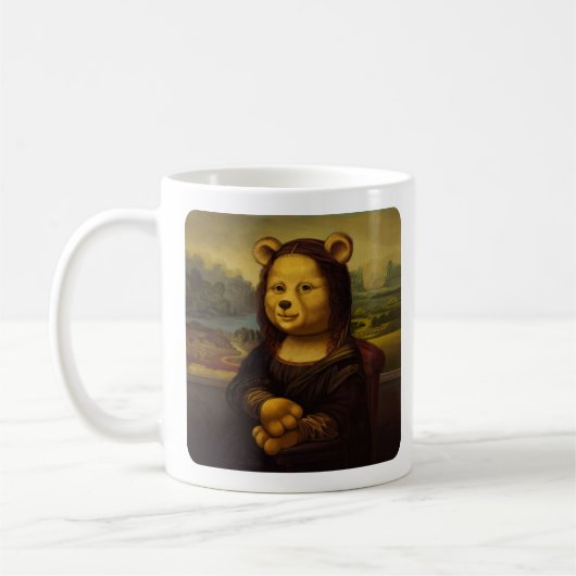 Mona Lisa Beer Koffiemok (Links)