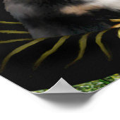 Mona Lisa - Bernese Mountain Dog Puppy Poster (Hoek)