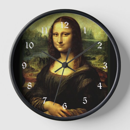 Mona Lisa, beroemd schilderij, (Voorkant)