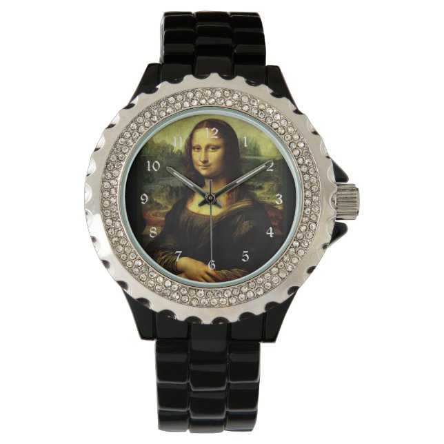 Mona Lisa, beroemd schilderij, Horloge (Voorkant)