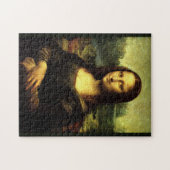 Mona Lisa, beroemd schilderij, Legpuzzel (Horizontaal)
