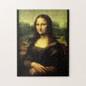 Mona Lisa, beroemd schilderij, Legpuzzel (Verticaal)