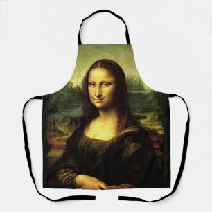 Mona Lisa, beroemd schilderij, Schort