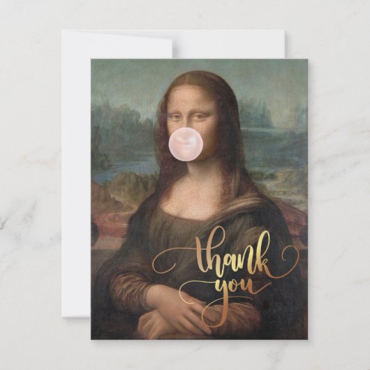Mona Lisa Bgloeiroze Bubble gom (Voorkant)