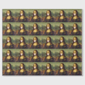 Mona Lisa Bgloeiroze Bubble gom Cadeaupapier (Vlak)