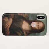 Mona Lisa Bgloeiroze Bubble gom Case-Mate iPhone Case (Achterkant (horizontaal))