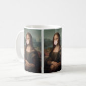 Mona Lisa Bgloeiroze Bubble gom Koffiemok (Voorkant links)