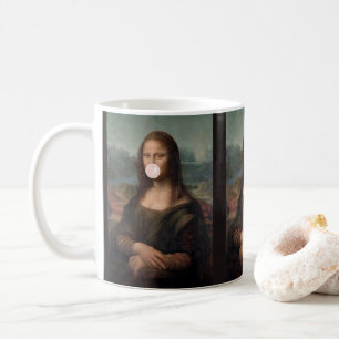 Mona Lisa Bgloeiroze Bubble gom Koffiemok