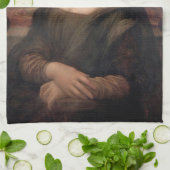 Mona Lisa Bgloeiroze Bubble gom Theedoek (Gevouwen)