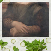 Mona Lisa Bgloeiroze Bubble gom Theedoek (Gevouwen)