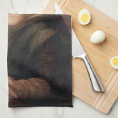 Mona Lisa Bgloeiroze Bubble gom Theedoek (Quarter Fold)
