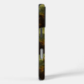 Mona Lisa blaast roze bubbelkauwgom Case-Mate iPhone Case (Achterkant / Rechts)
