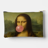 Mona Lisa blaast roze bubbelkauwgom Etui (Achterkant)