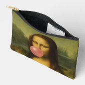 Mona Lisa blaast roze bubbelkauwgom Etui (Open)