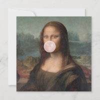 Mona Lisa Blaast Roze Bubble Gum