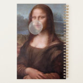 Mona Lisa blazen grijze kauwgom Planner (Achterkant)