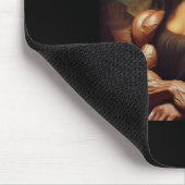 Mona Lisa Bodybuilding Grappig Cadeau 4 Muismat (Hoek)