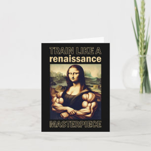 Mona Lisa Bodybuilding Muscle Gym Gewichtheffen Wo Kaart