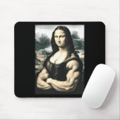 Mona Lisa Bodybuilding Parodie Leonardo Da Vinci M Muismat (Met muis)
