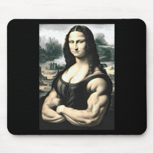 Mona Lisa Bodybuilding Parodie Leonardo Da Vinci M Muismat