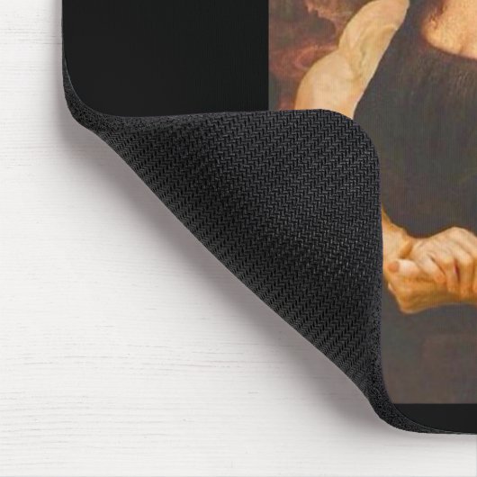 Mona Lisa Bodybuilding Spier Gym Workout Outfits Muismat (Hoek)