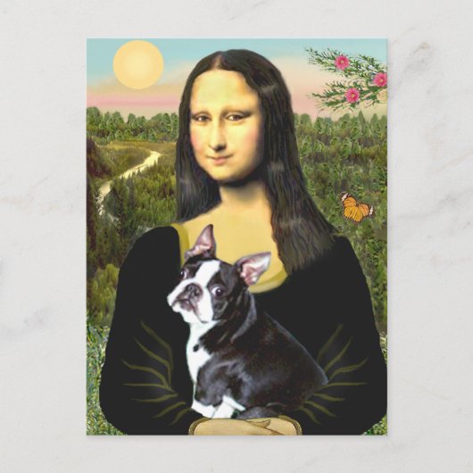 Mona Lisa - Boston T #4 Briefkaart (Voorkant)