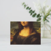 Mona Lisa Briefkaart (Staand voorkant)