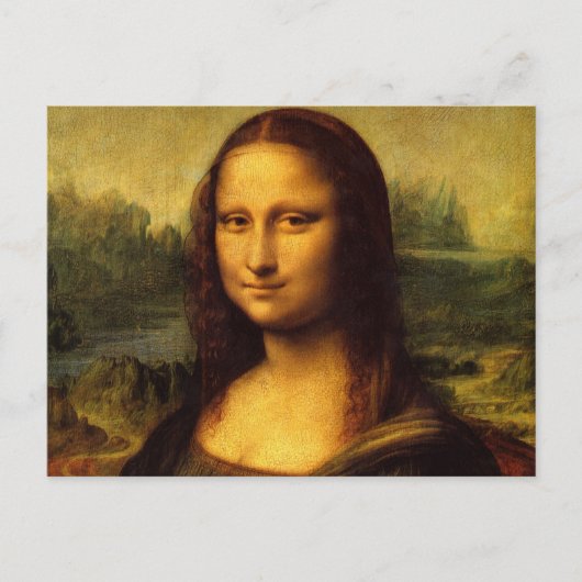 Mona Lisa Briefkaart (Voorkant)