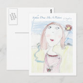 Mona Lisa Briefkaart (Voorkant / Achterkant)