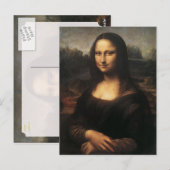 Mona Lisa Briefkaart (Voorkant / Achterkant)