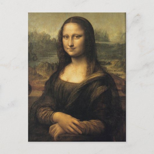 Mona Lisa Briefkaart (Voorkant)
