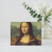 Mona Lisa Briefkaart (Staand voorkant)