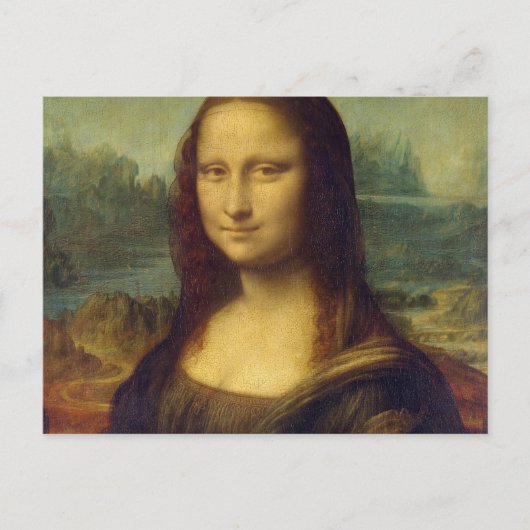 Mona Lisa Briefkaart (Voorkant)