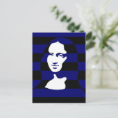 Mona Lisa Briefkaart (Staand voorkant)