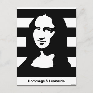 Mona Lisa Briefkaart
