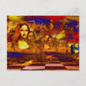 Mona Lisa Briefkaart (Voorkant)