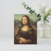 Mona Lisa Briefkaart (Staand voorkant)