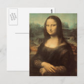 Mona Lisa Briefkaart (Voorkant / Achterkant)