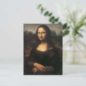 Mona Lisa Briefkaart (Staand voorkant)